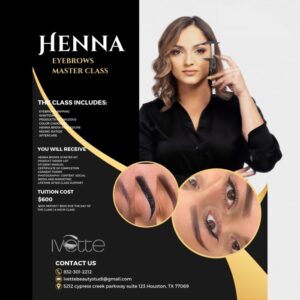 Henna Brows Tint Master Class